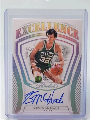 KEVIN MCHALE 2024-25 IMPECABLE EXCELENCIA AUTÓGRAFO CELTICS AUTOMÁTICO 23/25 Foto 1 de 2