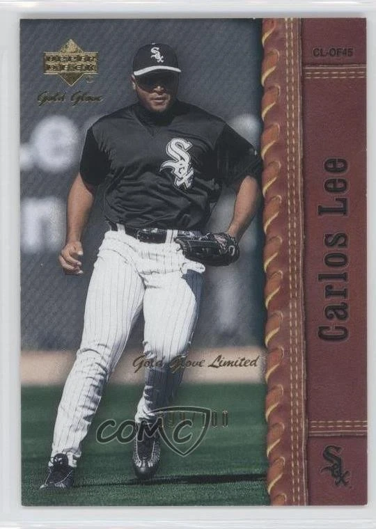 2001 Upper Deck Gold Glove Limited /100 Carlos Lee #37 - Image 1 of 2
