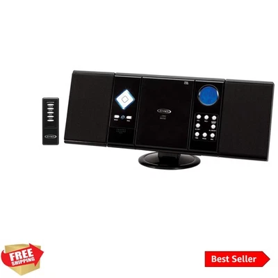 Wall Mountable Vertical Loading CD Player with Stereo Speakers JEN-JMC-180A - Image 1 of 4