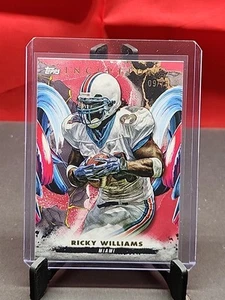 2024 TOPPS INCEPTION RICKY WILLIAMS RED #85 09/75 MIAMI DOLPHINS - Picture 1 of 3