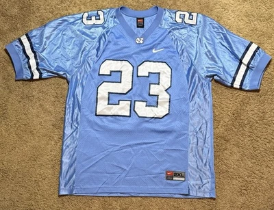 y2k nike NC state Carolina tarheels powder blue jordan football jersey 23 XXL - Image 1 of 4