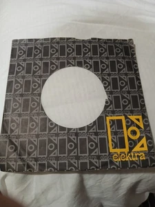 45 RPM elektra  RECOrd sleeve#4 FREE SHIP IN U S - Picture 1 of 1