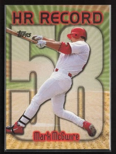 1999 Topps #220bf Mark McGwire HR 50 - Bild 1 von 2