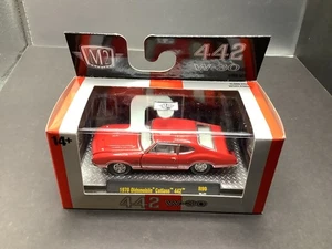 M2 Machines 1970 Oldsmobile Cutlass 442 W30 R90 Top Zustand - Bild 1 von 5