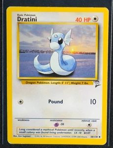 Dratini Uncommon Base Set 2 038/130 LP - Picture 1 of 2