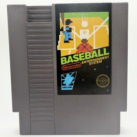 Baseball Nintendo Nes Original OEM Authentic Cart Only Cleaned & Tested