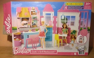 Barbie Cook N Grill restaurante incompleto en caja - Imagen 1 de 3