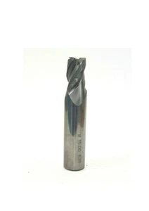 Fresadora de extremo de carburo sólido VHM 13 mm K10 diámetro de vástago 16 mm TiAIN 3 flautas 157 - Imagen 1 de 11