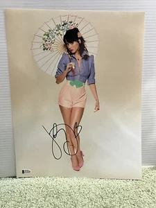 Auto Katy Perry signed 14”x11” Beckett COA America Idol Auto 11x14 Autogramm - Bild 1 von 4