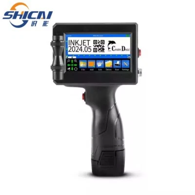 Handheld inkjet printer prints text, batch number, barcode, QR code, image, LOGO - Image 1 of 4