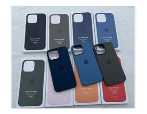 For iPhone 14 Pro Max 14Pro 14Plus New Original Silicone Case with MagSafe - Picture 1 of 31