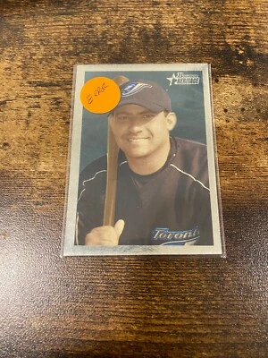 2006 Bowman Heritage Error SSSP Silver Foil Anthony Reyes #215 Wrong Front - Image 1 of 2