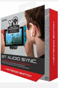 Wireless BT Bluetooth Audio Sync Adapter Nintendo Switch & Nintendo Switch Lite - Picture 1 of 14