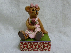 Jim Shore Boyds Rosalie Lovesalot A Stem Of Love For You 4026265 Neu im Karton  - Bild 1 von 6