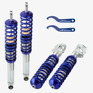 Coilover filettato per VW Golf 2 + Golf 3 MK3 Jetta II Vento 1H2 Absorber Struts - Foto 1 di 12