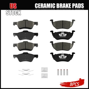 Front and Rear Ceramic Brake Pads For Ford Escape Mazda Tribute Mercury Mariner - Picture 1 of 6