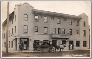 Postcard RPPC c1915 Shelton Washington Hotel Inscribed Ingersoll Shingle Co. - Foto 1 di 2