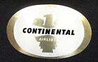 Continental Airlines (No Gum) Label w/ Phoenix Bird