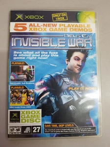 Disco de demostración oficial de la revista Xbox #27 (Microsoft Xbox) probado con estuche - Imagen 1 de 2