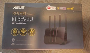 ASUS RT-BE92U BE9700 Tri-Band WiFi 7 Extendable Router - Photo 1/9