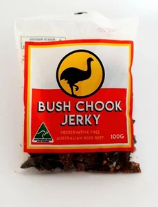 Australian Bullbar Bush Chook Beef Jerky 5x 100g! Healthy Handcrafted Protein - Picture 1 of 3