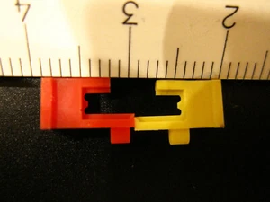 2 Stück Schaltreiter 9,5 x 5,0 mm Steckreiter Grässlin Heizung Zeitschaltuhr (8) - Picture 1 of 8