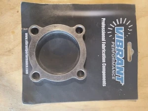 Vibrant Performance 14390 4 bolt GT30/GT35 Discharge Flange, 2.5" I.D. (1/2" t - Imagen 1 de 5