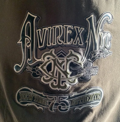 Men's Avirex Size 6XL Wool Reversible Button Down Heavy  Jacket - Image 1 of 4