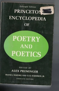 DICTIONARIES ,PRINCETON ENCYCLOPEDIA OF POETRY AND POETICS - Picture 1 of 1