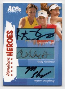 2006 Lindsay Davenport/Ashley Harkleroad/Meghan Shaughnessy /25 Ace Auto