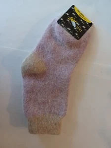 SOCKS  Angora/Wool/Polyurethane  Mid Calf Socks Size M ZUWEI - Picture 1 of 3