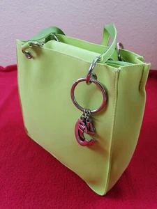 Handtasche Damen Umhängetasche Bag Damentasche neongrün grün Henkeltasche - Bild 1 von 14