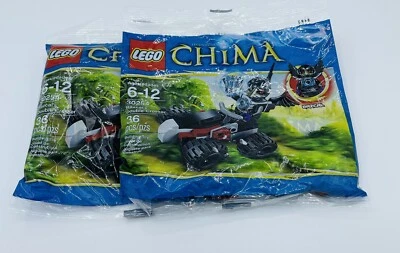 CHIMA Lego 30254,36 Pc Polybag Razcals Double Crosser w/Mini Fig Lot of 2,NEW - Image 1 of 2
