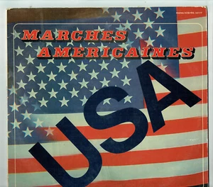 33T MARCHES AMERICAINES Disque LP MANHATTAN BEACH Dir. Scott JOHN - VYGSON 10177 - Imagen 1 de 5