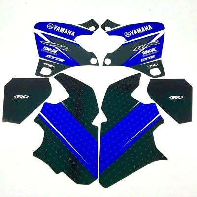 Factory Effex EVO 18 Graphics Shrouds Tank Yamaha WR 250 400 426 98 99 00 01 02 - Image 1 of 3