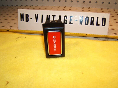 Mercedes 70-76 W111 W109 W108 W114 In Dash Emergency Genuine MBZ OEM 1 Switch - Image 1 of 4