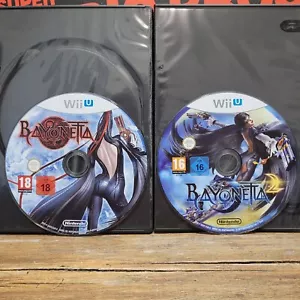 Bayonetta & Bayonetta 2 Nintendo Wii U VGC PAL Tested FREE TRACKED POSTAGE - Picture 1 of 9
