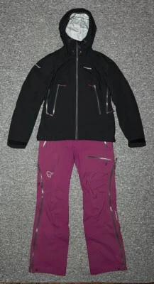 NORRONA TROLLVEGGEN DRI3 Women's Trekking Suit Jacket/Trousers - WATERPROOF - L - Image 1 of 4
