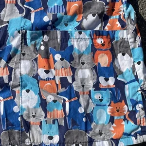 French Bulldog Boston Terrier Cat Veterinary Scrub Top  BID 4 CHARITY ❤️blt7m85 - Picture 1 of 6