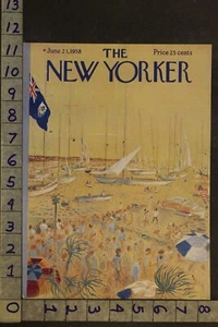 1958 cubierta de colección nuevo yorker precio barco muelle náutico atraque verano playa nyj93 - Imagen 1 de 1