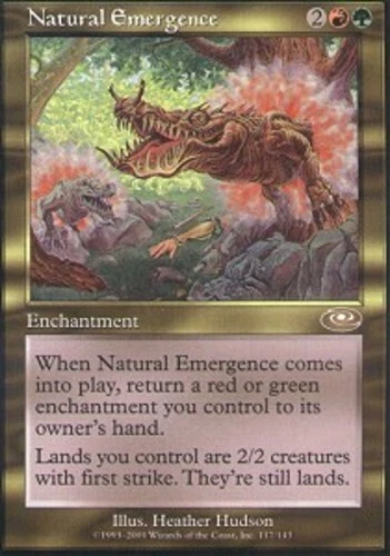 Natural Emergence ~ Moderately Played Planeshift MTG Magic UltimateMTG Multi-Col - Image 1 of 1