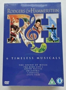 Rodgers & Hammerstein: 6 Timeless Musicals Box Set Brand New - Picture 1 of 3
