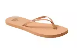 Woman Reef Bliss Nights Ultra Soft Cushion Footbed CJ3628 Natural Patent New - Picture 1 of 6
