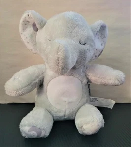 Dreamgro Light & Lullaby Gray Elephant Baby Sleep Soother plush Toy - Picture 1 of 8