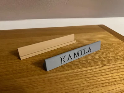 personalised scrabble tile holder