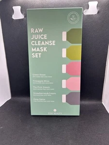 ESW Beauty Set Mask Raw Juice Cleanse 5pc New - Picture 1 of 4