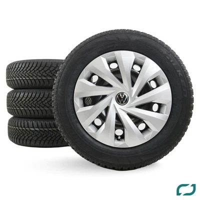 Original VW Polo 2G 15Zoll Winterkompletträder Winterräder Winterreifen 2021 NEU - Bild 1 von 4