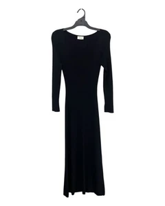Excellent Condition DISSH Black Knit Midi Dress for Women, Size M - Picture 1 of 5
