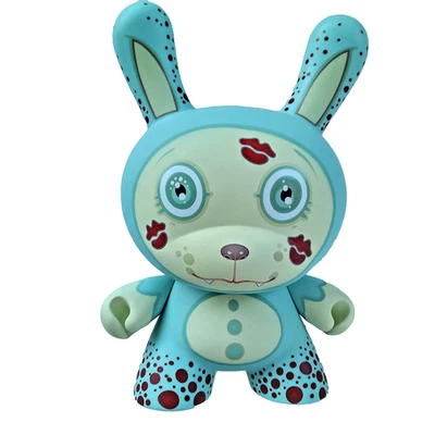 Kidrobot x Tara McPherson: Teal Bubble Yucky Dunny 8" Vinyl Art Figure kawaii - Image 1 of 4