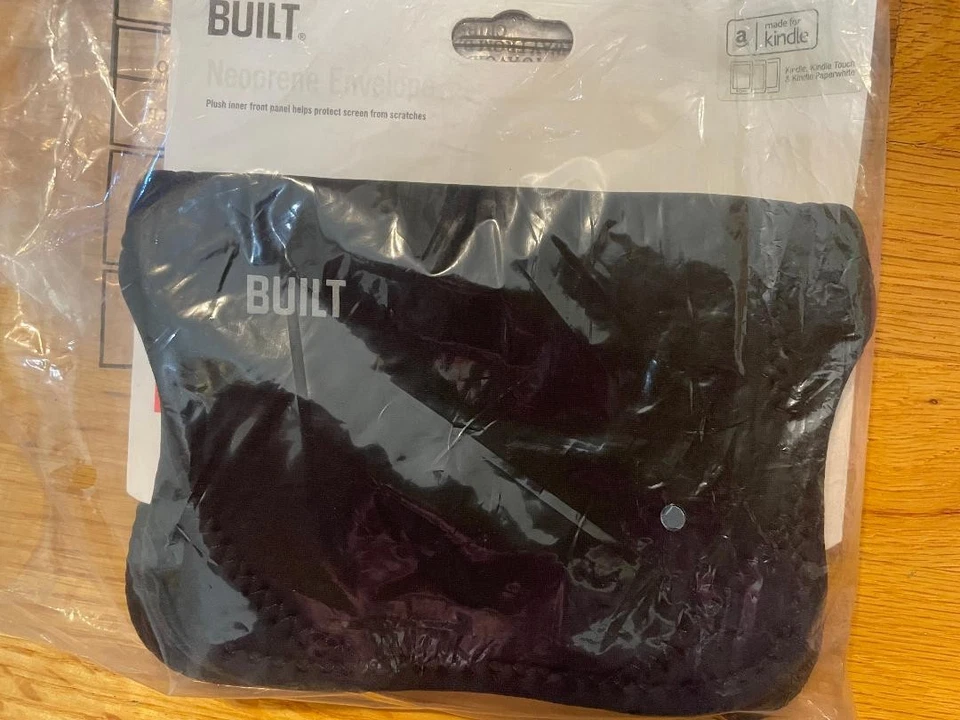 Sobre de neopreno CONSTRUIDO para Kindle, Kindle Touch, Kindle Paperwhite Foto 1 de 1